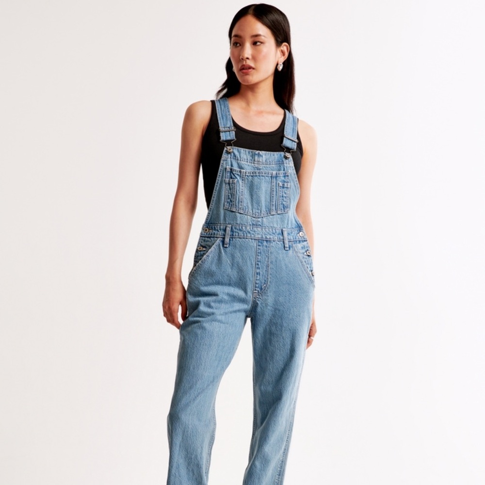 Abercrombie & Fitch Denim Overalls